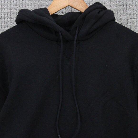 SWET Tailor Hoodie Sweatshirt Mens Medium M Black Solid Pullover Drawstring NWT - Picture 6 of 10